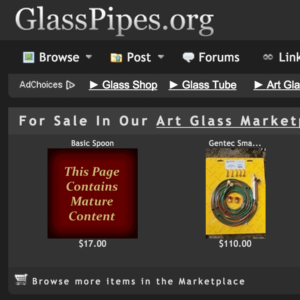 Glasspipes.org before the forums there was just a place to share! And dig through layers of folders